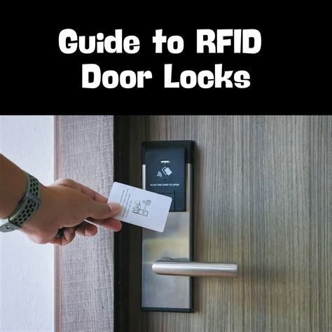 rfid door lock for business